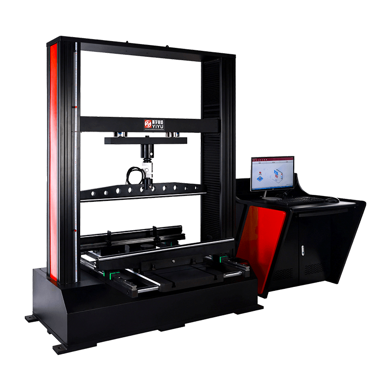 دستگاه تست تراکم و خمش چند منظوره میکروکامپیوتر کنترل شده چند منظوره نوع درب دو ستونی سری WDW